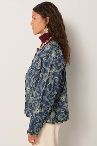 Maison Hotel Amara Jacket in Indigo Blue - Pre-Order January Delivery
