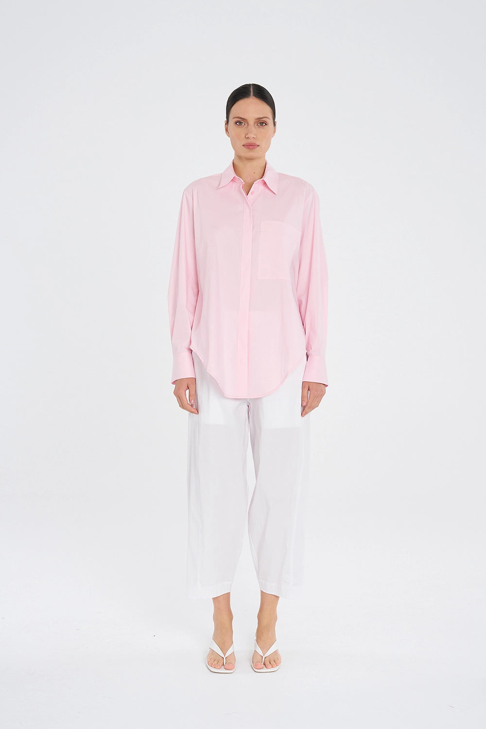 Mela Purdie Saville Shirt in Rosebud F65 8920 - Pre-Order February Delivery