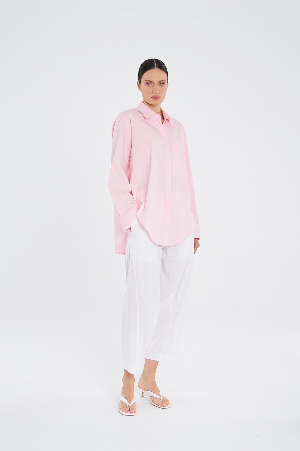 Mela Purdie Saville Shirt in Rosebud F65 8920 - Pre-Order February Delivery