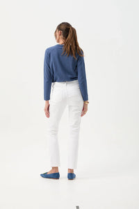 Goondiwindi 5 Pocket Jean in White 5173