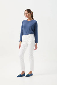 Goondiwindi 5 Pocket Jean in White 5173