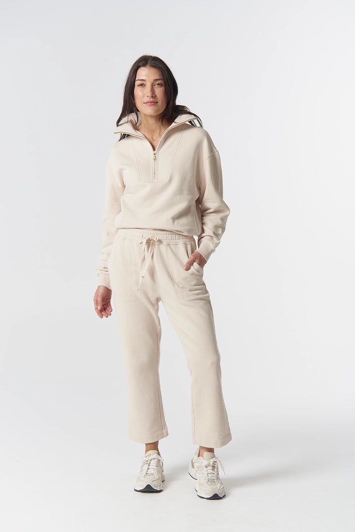 Goondiwindi Cotton Barkly Cotton Track Pant in Birch 5295