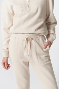 Goondiwindi Cotton Barkly Cotton Track Pant in Birch 5295