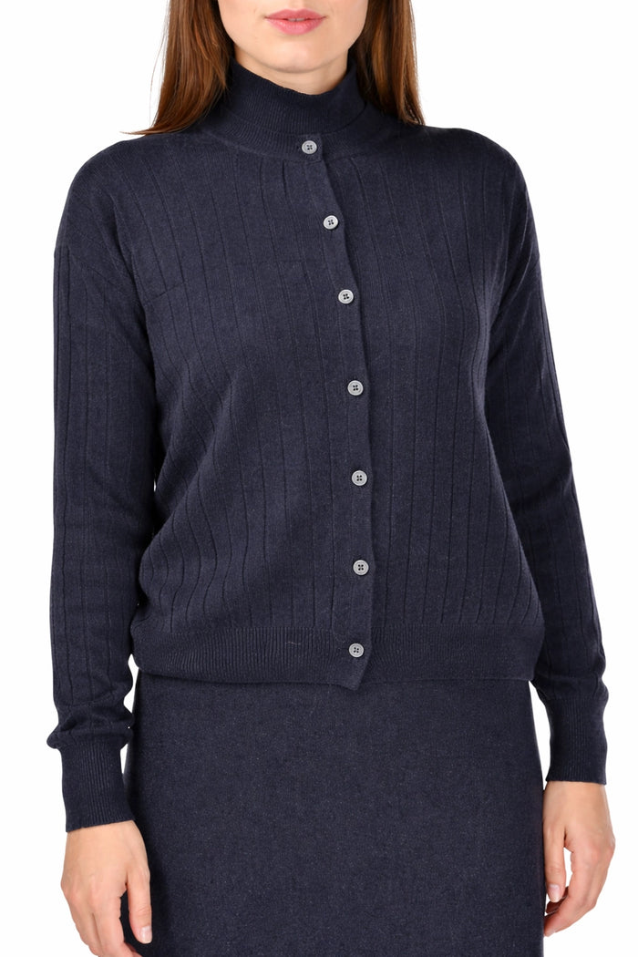 Gran Sasso Wool Cashmere Cardigan 54237-12832