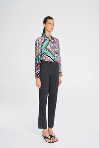 Mela Purdie Soft Shirt In Bandana F854 2822 - Pre-Order March Delivery