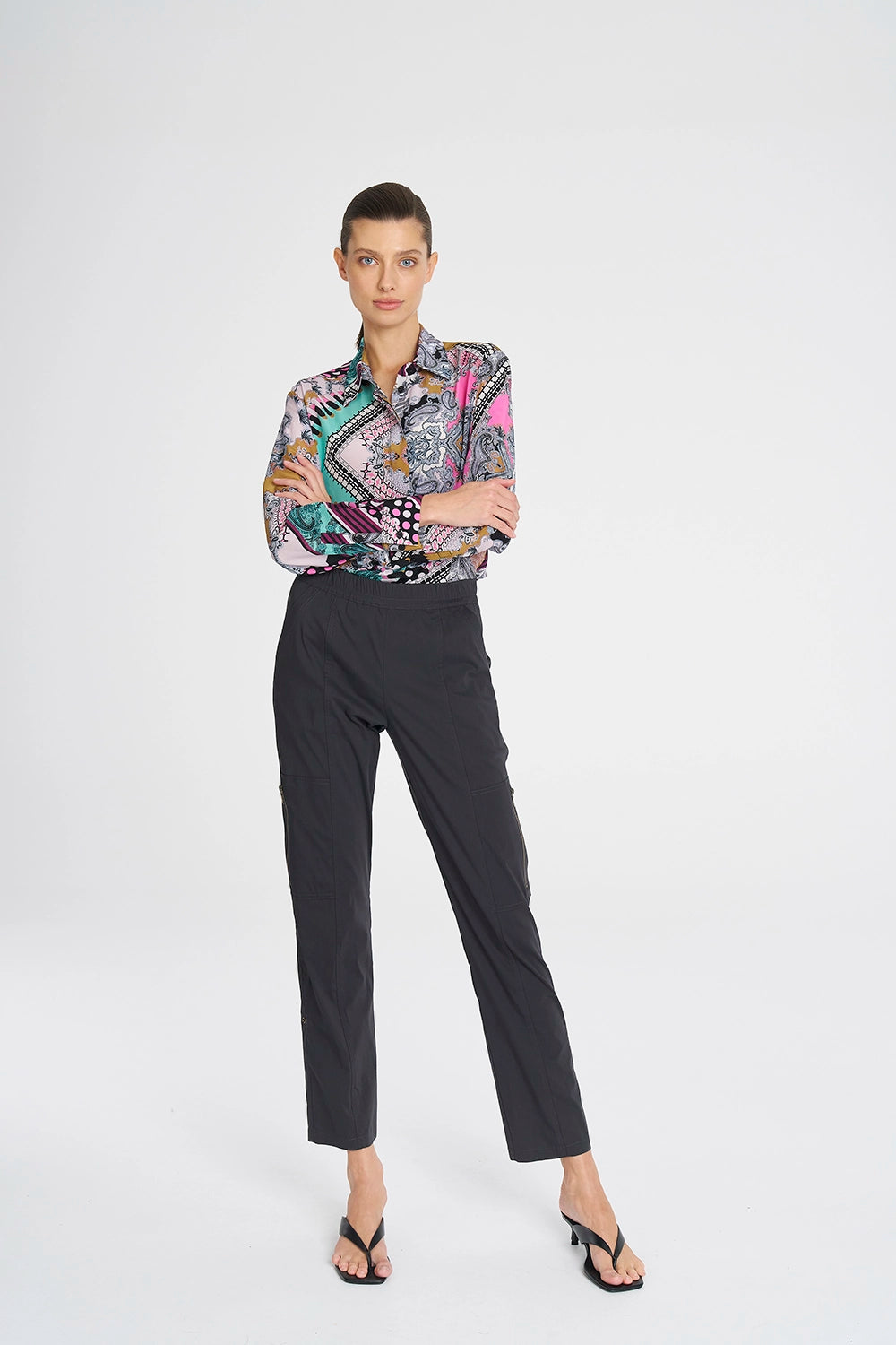 Mela Purdie Soft Shirt In Bandana F854 2822 - Pre-Order March Delivery