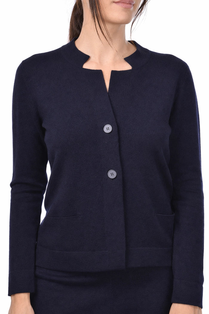 Gran Sasso Wool Cashmere Cardigan 57205-12805