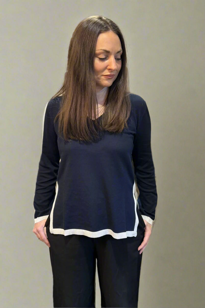 Gran Sasso V-Neck 57268/14068
