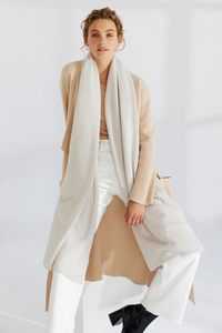 Mia Fratino Travel Wrap in Alabaster 20507-090