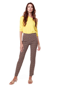Up!Hoops Petal Slit Slim Pants 67750UP