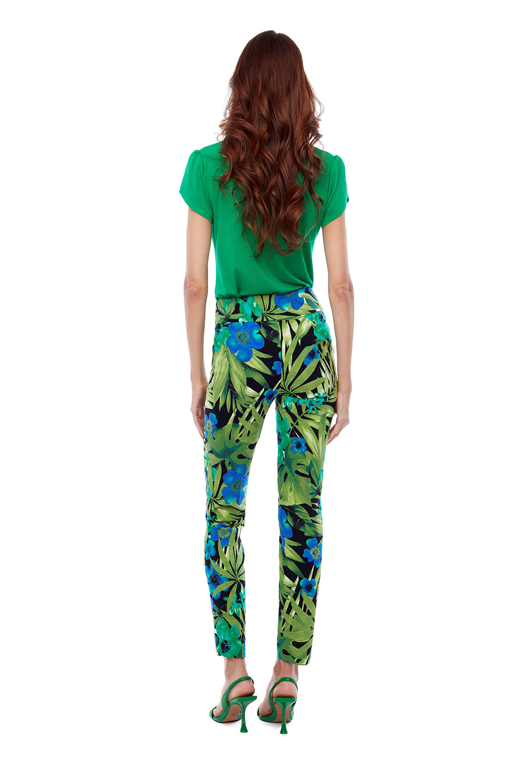 Up! Maui Petal Slit Slim Pant 67751UP