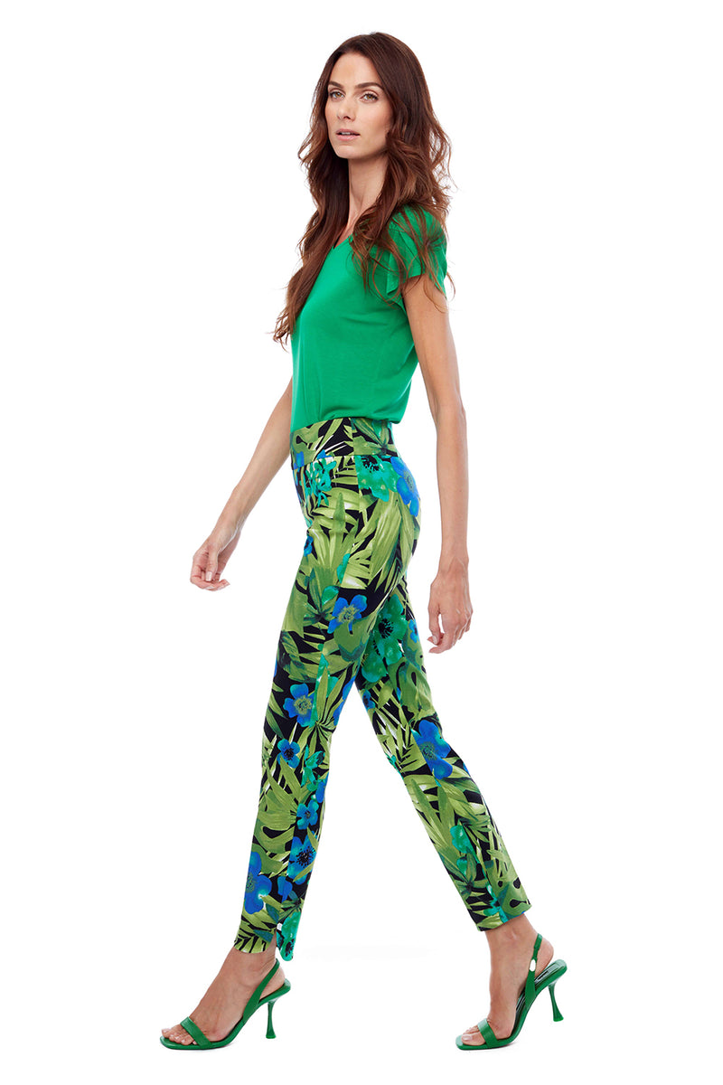 Up! Maui Petal Slit Slim Pant 67751UP