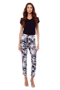 Up! Veneto Petal Slit Slim Pant 67754UP