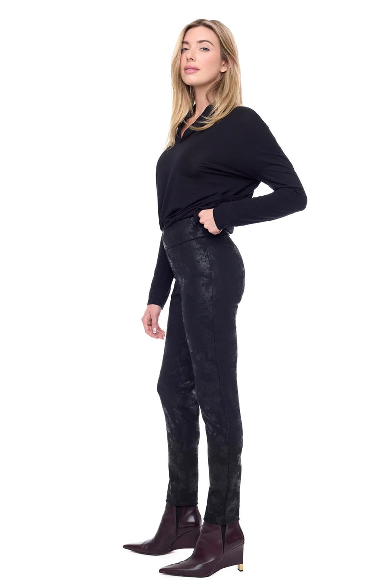 Up! Pants Flora Ponte Full Length Slim Pant 67926