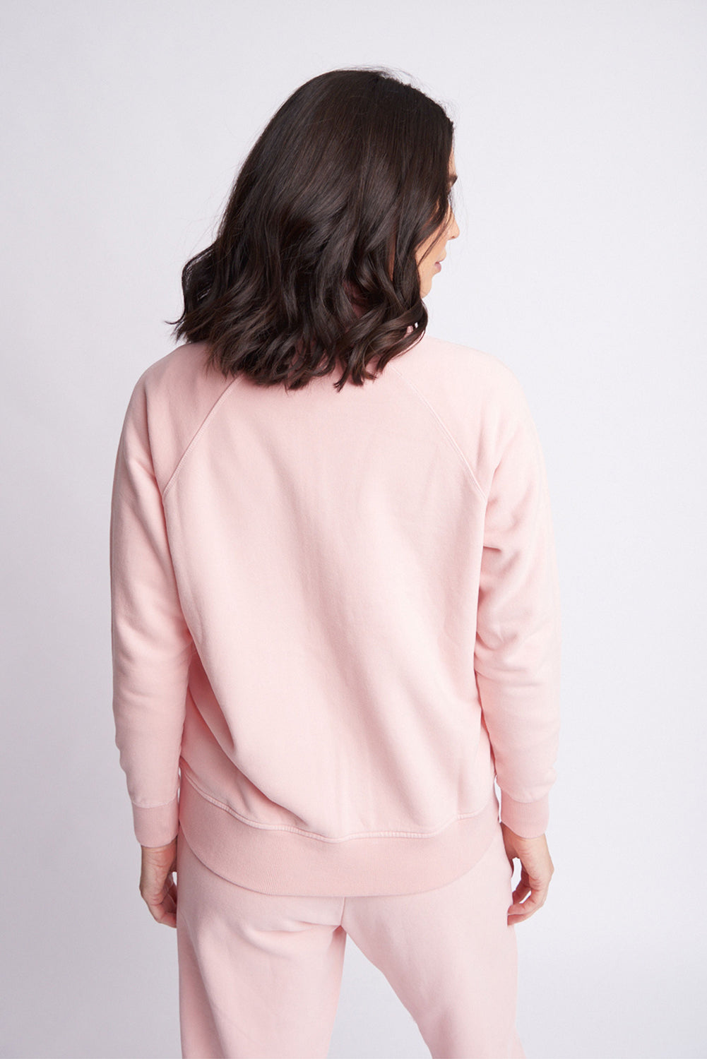 Goondiwindi Cotton Zip Jacket in Pale Pink 7058