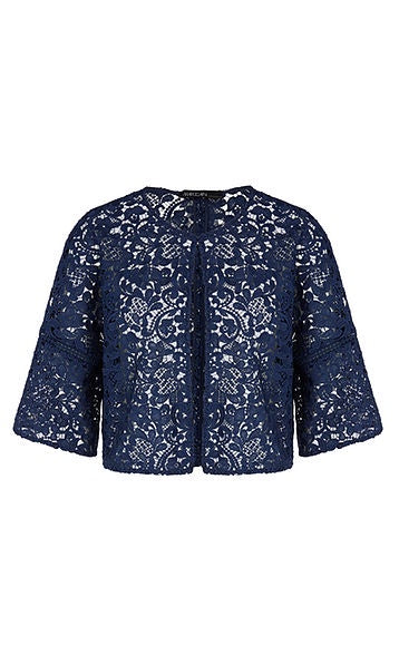 Marccain Lace 3/4 Sleeve Jacket Na3118w21