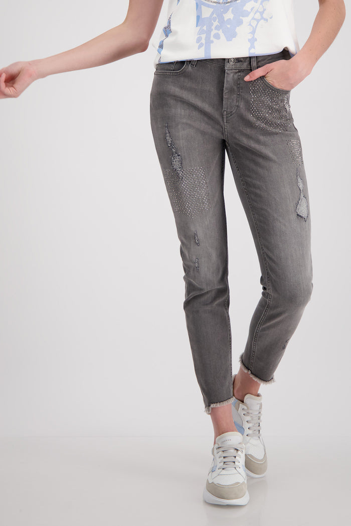 Monari Jeans with Rivets M806893