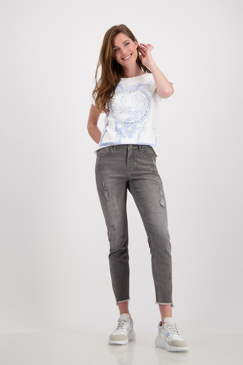 Monari Jeans with Rivets M806893