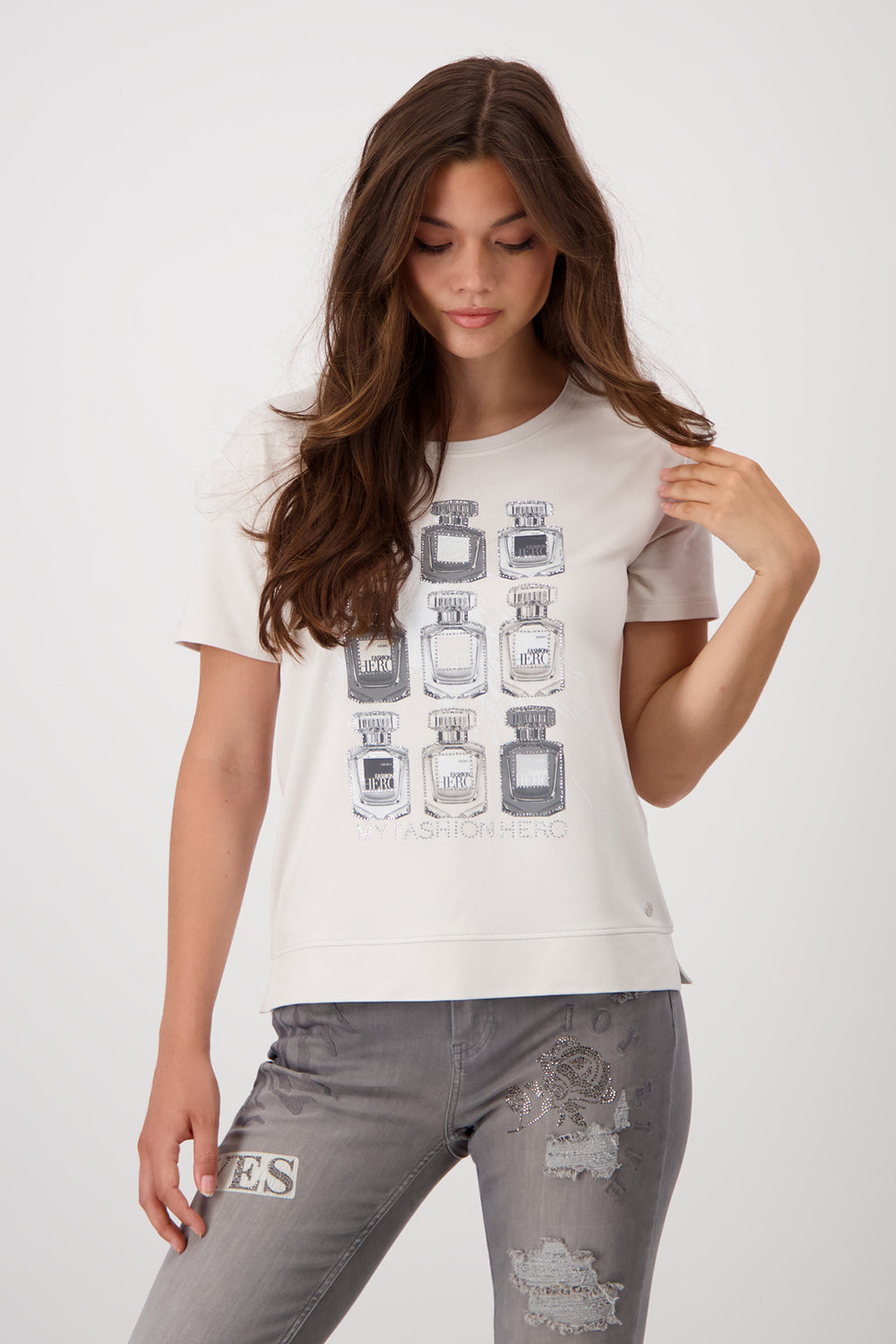 Monari T-shirt with Bottle Print M806986