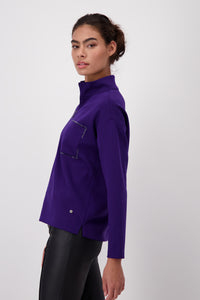 Monari Basic Sweatshirt with Bag Print M807004