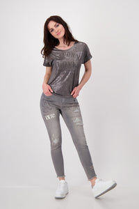 Monari T Shirt with Lacquer Coating M807011