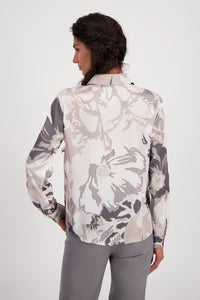 Monari Floral Printed Blouse M807039