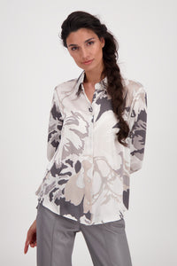Monari Floral Printed Blouse M807039