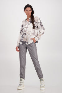 Monari Floral Printed Blouse M807039