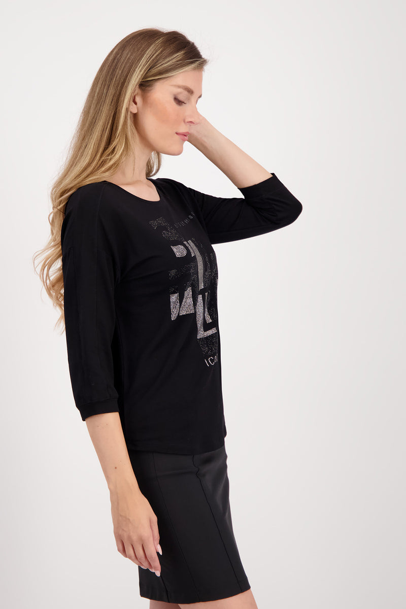 Monari T Shirt with Embellishment M807172