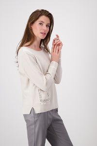 Monari Top With Pocket Embellishment M807278