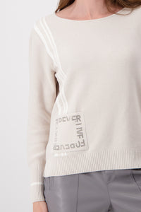 Monari Top With Pocket Embellishment M807278