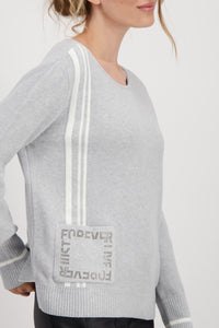 Monari Top With Pocket Embellishment M807278