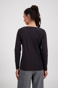 Monari Basic Lurex T Shirt M807305