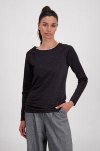 Monari Basic Lurex T Shirt M807305