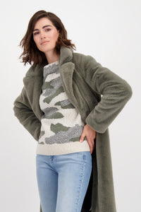 Monari Faux Fur Coat 807336