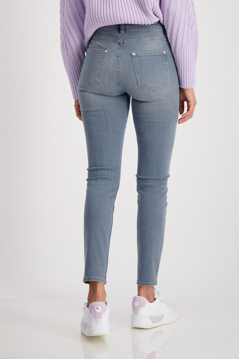 Monari Trousers Jeans Chains 807356