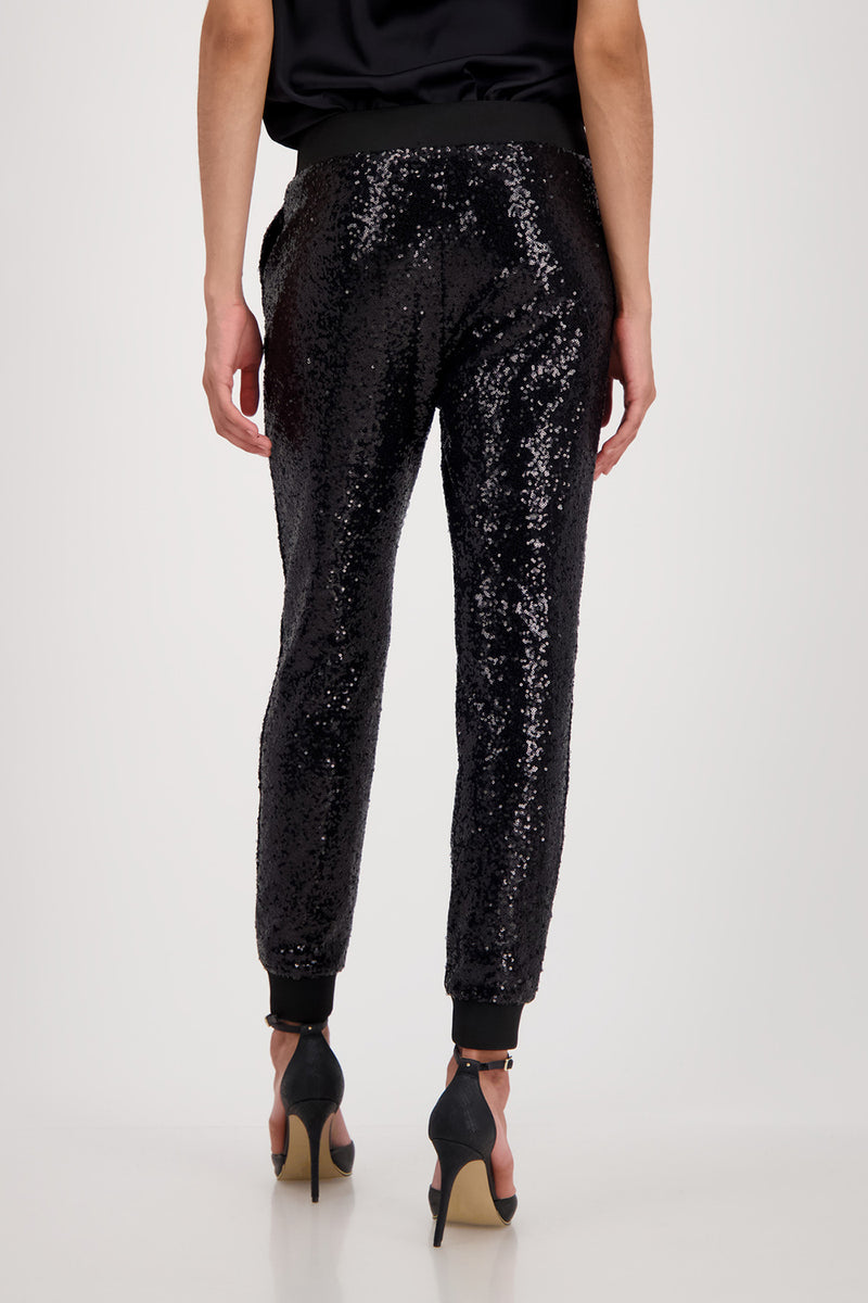 Monari Trousers Sequins 807403