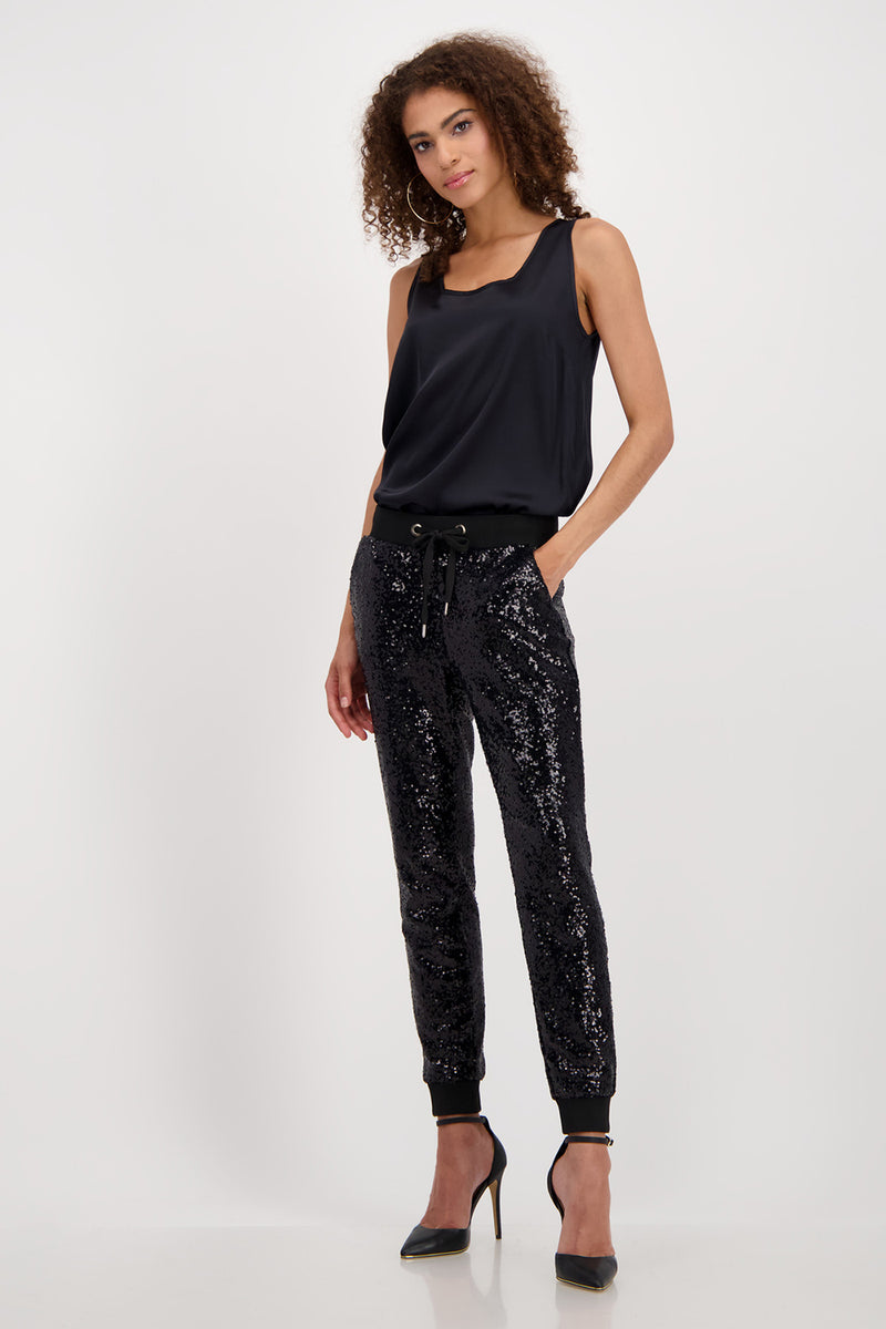 Monari Trousers Sequins 807403