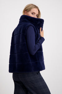 Monari Waistcoat Fake Fur 807430