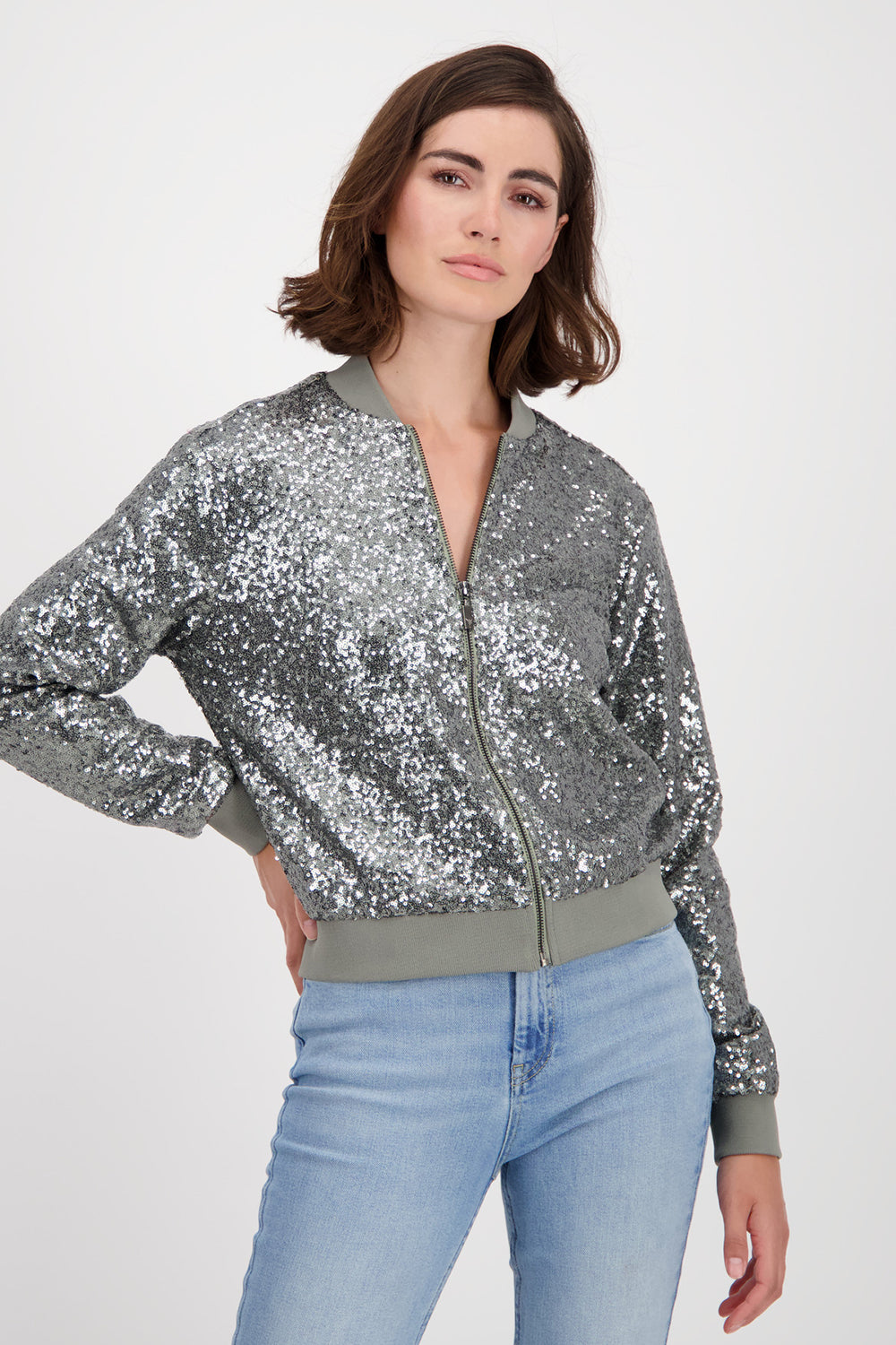 Monari Sequin Jacket 807436 – Bacio Collection Monari Sequin Jacket 807436 – Bacio Collection
