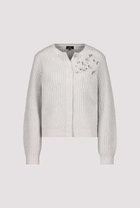 Monari Knitted Jacket with Sequin Detail 807444