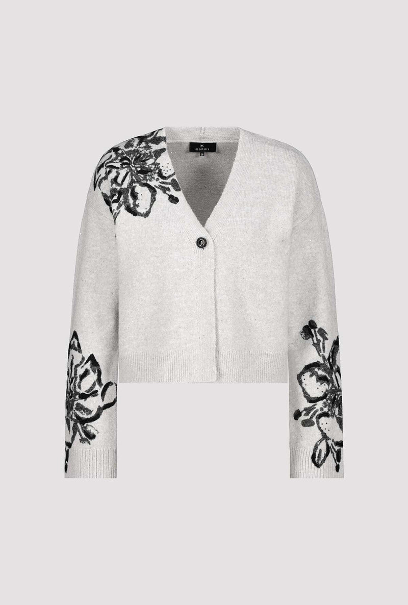 Monari Printed Jacket with Embellishment 807498