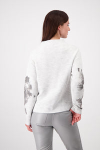 Monari Sweater Print Fish Grade 807510