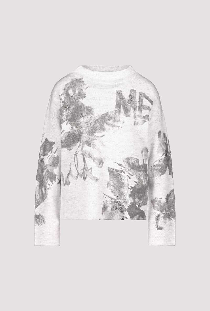 Monari Sweater Print Fish Grade 807510