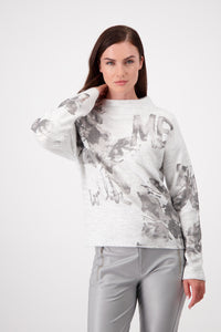 Monari Sweater Print Fish Grade 807510