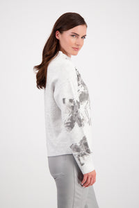 Monari Sweater Print Fish Grade 807510