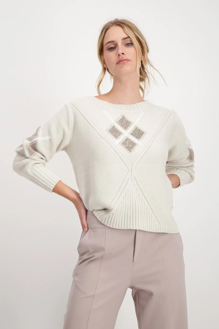 Monari Embellished Sweater 807515