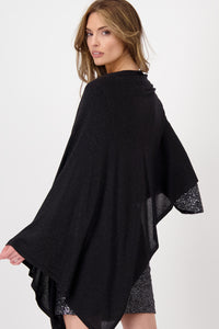 Monari Sweater Knit Cape 807518