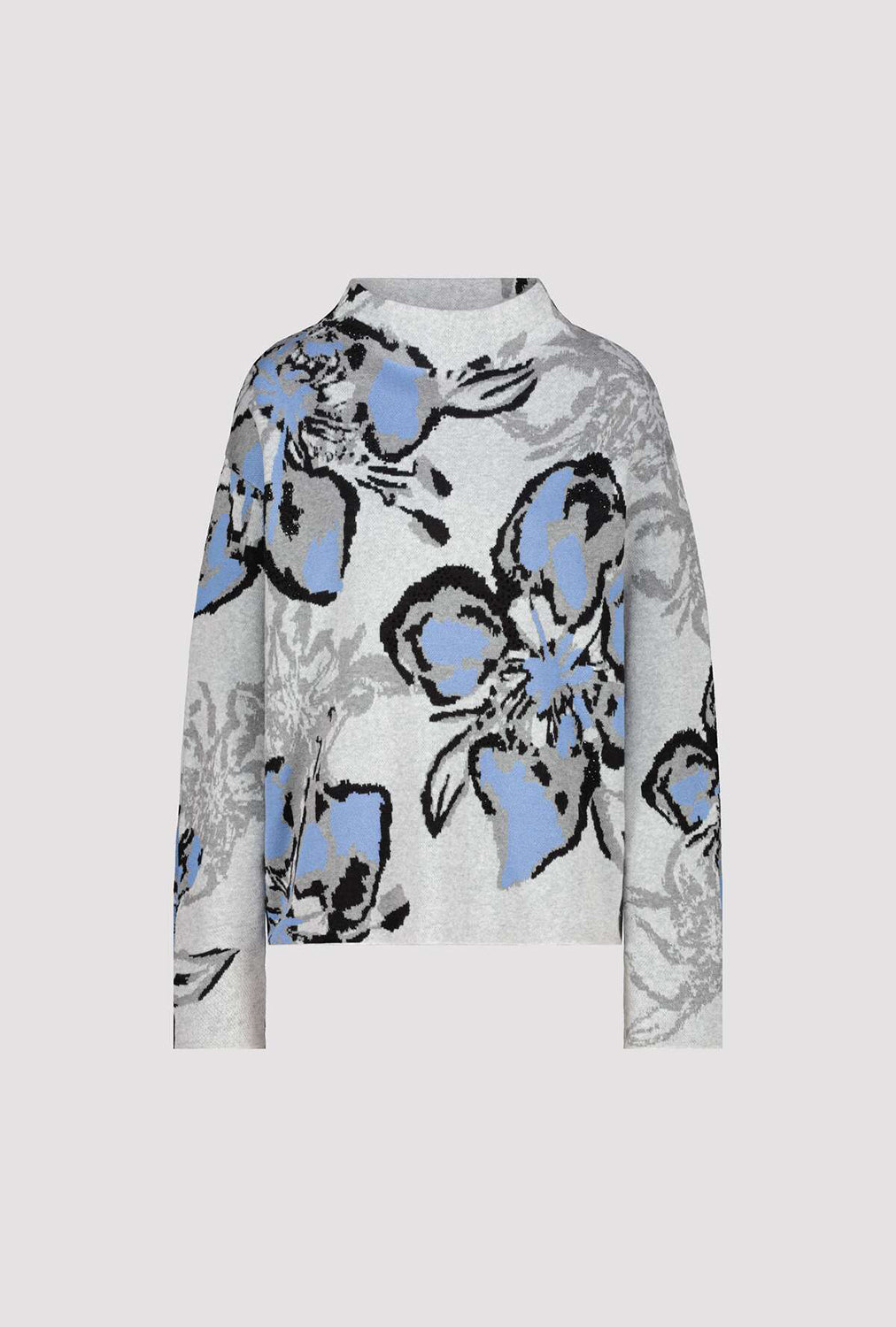 Monari Floral Jacquard Sweater 807570