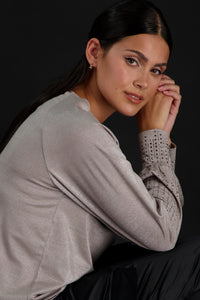 Monari Lurex T Shirt 807670